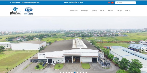 Nhà Thầu Cơ Điện Lạnh Phú Hải